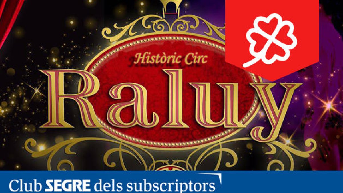 Cartell promocional del Circ Històric Raluy