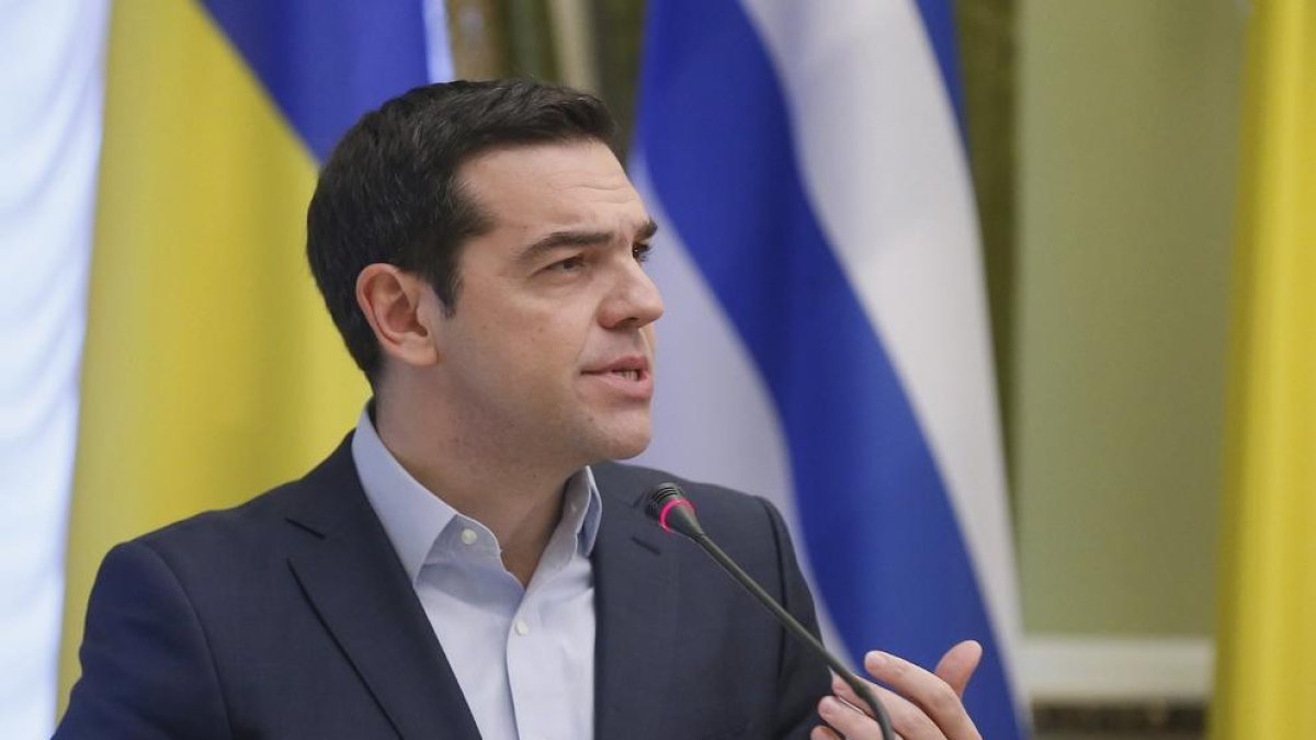 El primer ministre grec, Alexis Tsipras, va criticar ahir l’FMI.