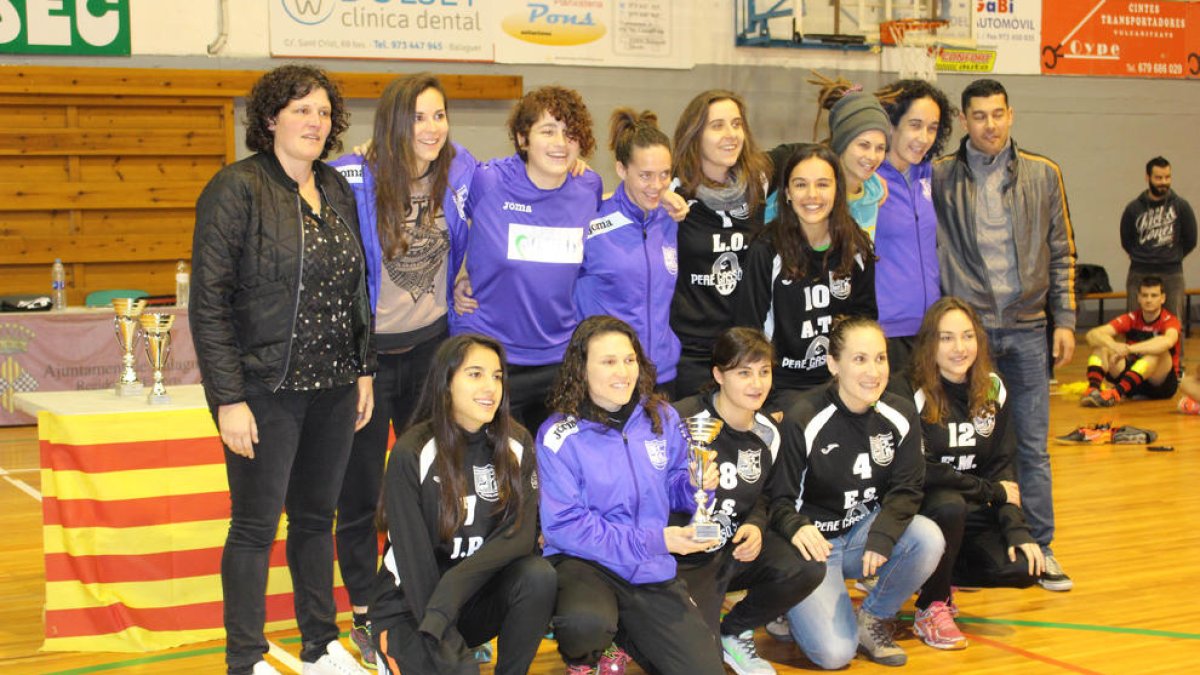 L’equip del Cervera-Segarra es va imposar a la final femenina al superar el Tàrrega.