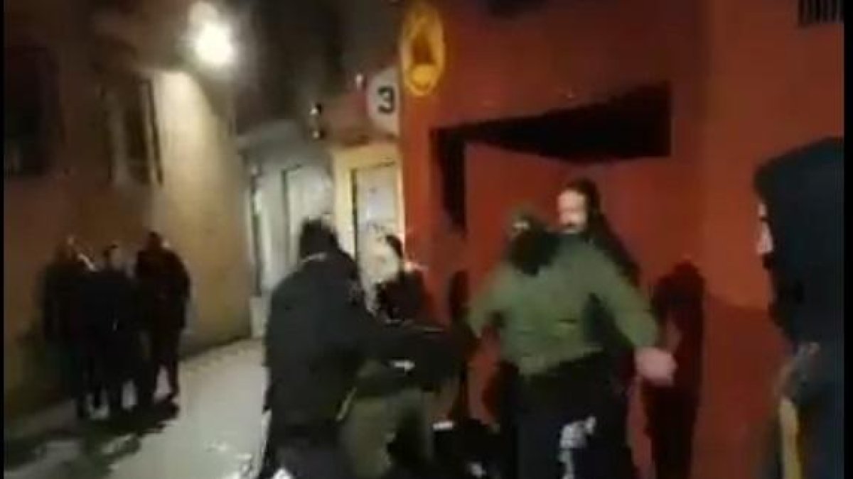 Una imatge d’un vídeo de l’agressió a Múrcia.