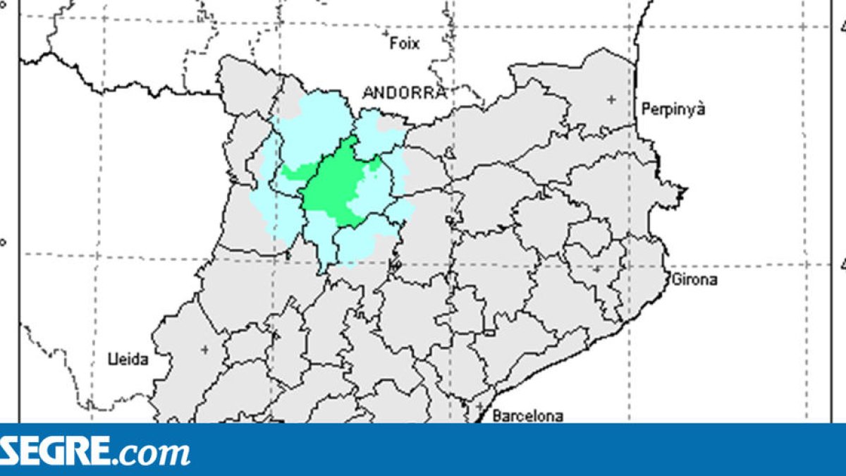 Tercer terratrèmol a l'Alt Urgell