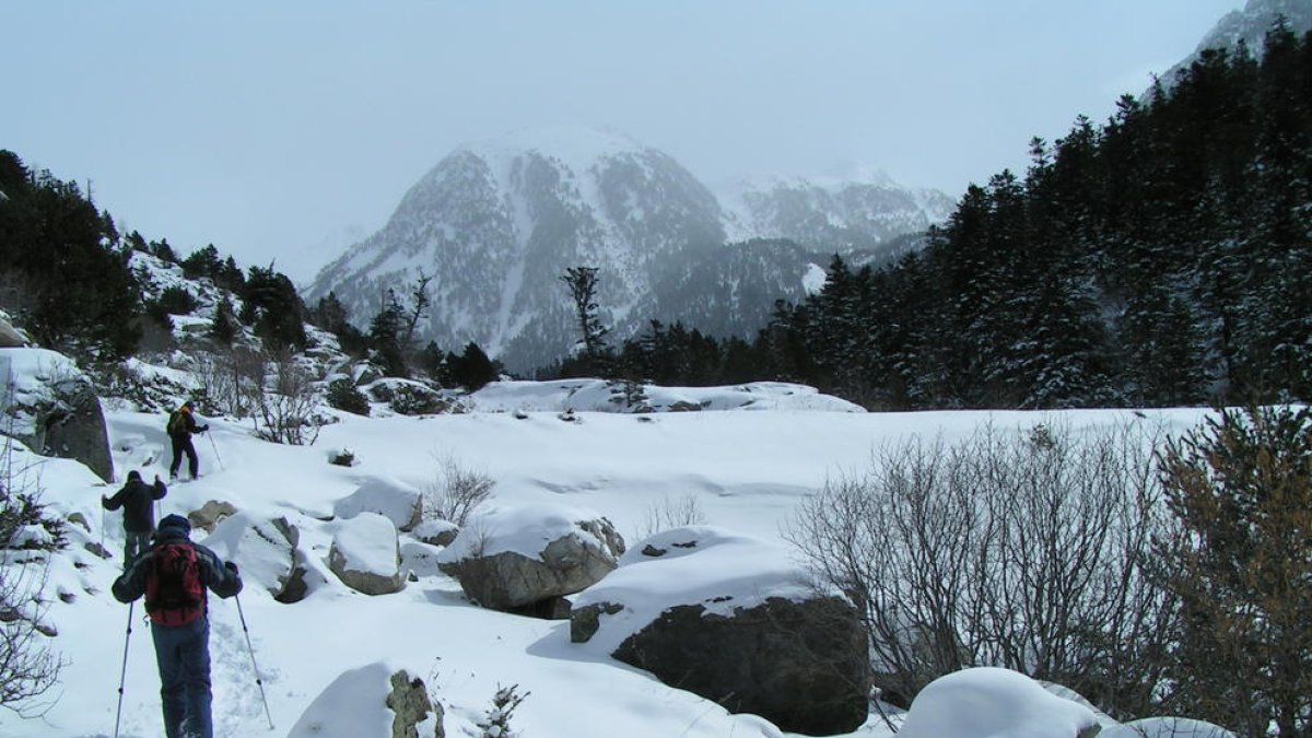 Éxito de los senderos para raquetas de nieve en La Vall de Boí