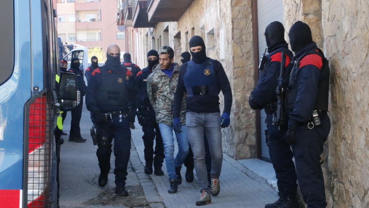 Una operación antidrogas en Figueres se salda con 35 detenidos 