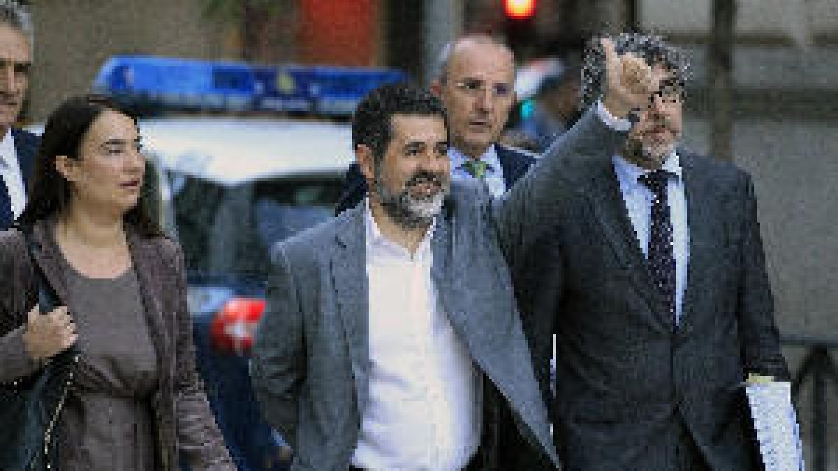 La Fiscalía se opone a la salida en libertad de Jordi Sànchez