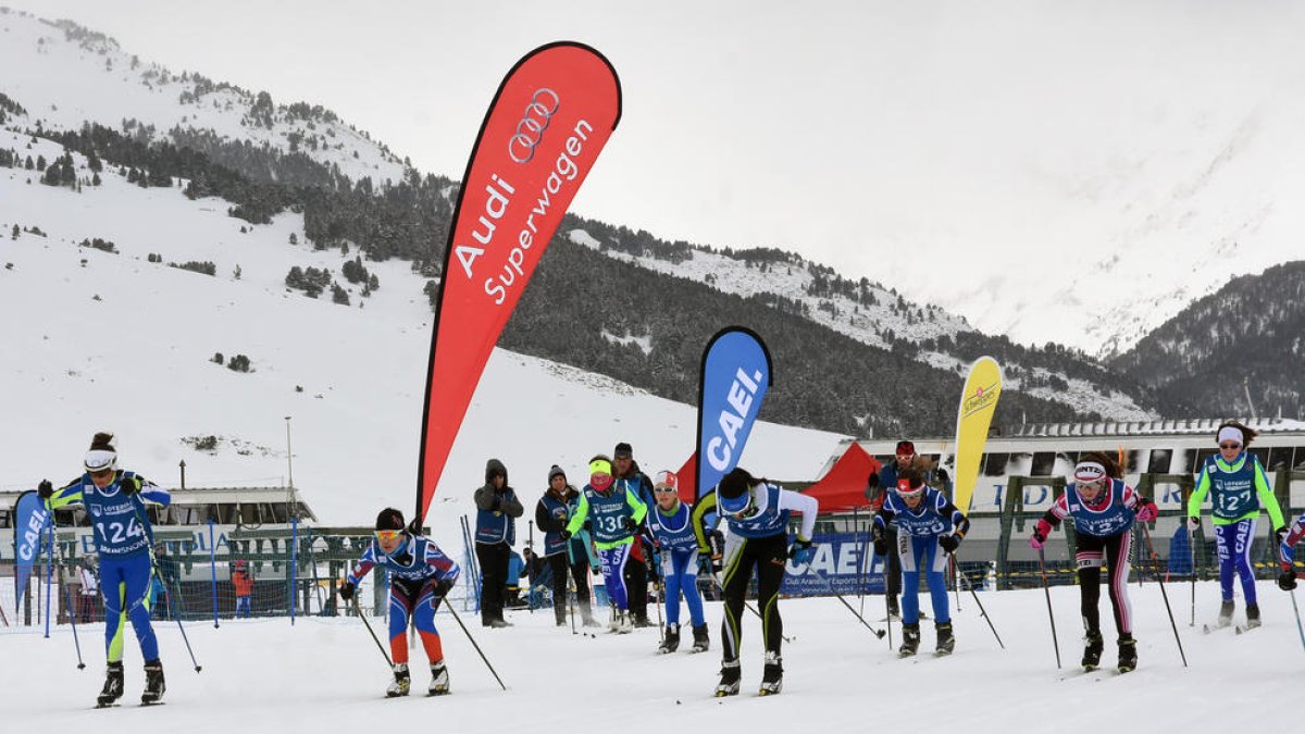 Beret abre la Copa de España de esquí de fondo con dominio leridano