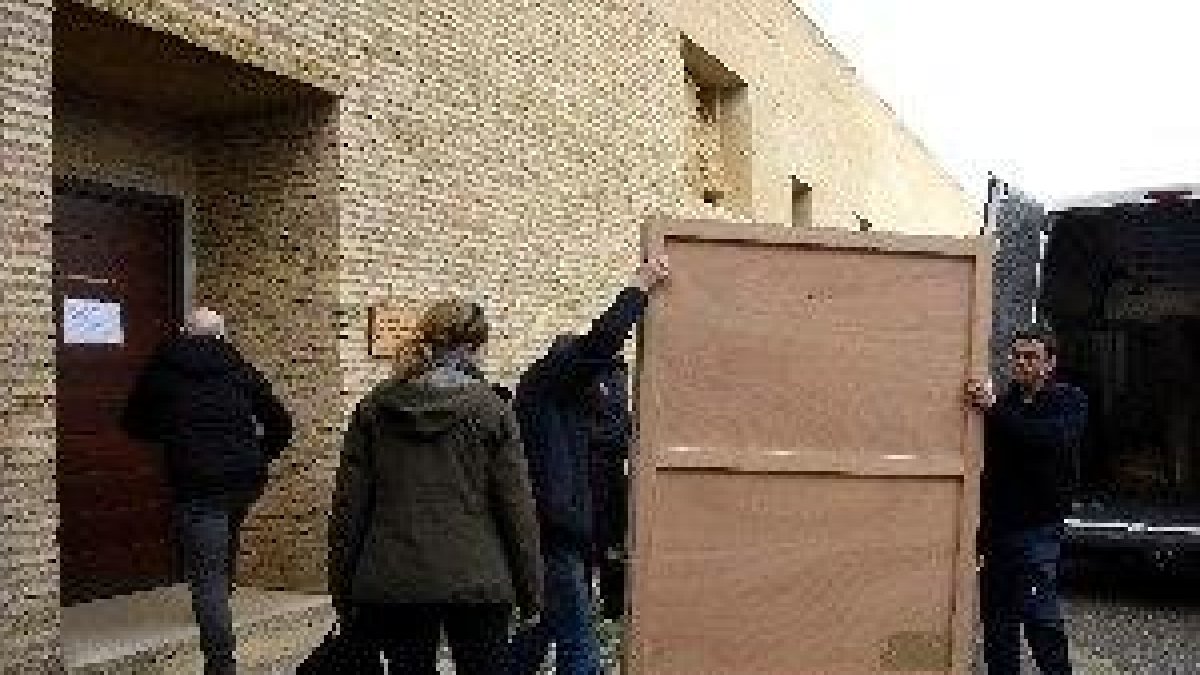 La jutgessa paralitza el trasllat dels frescos de Sixena del MNAC davant del risc de deteriorament