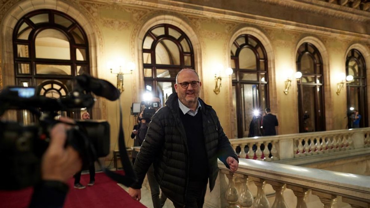 El portaveu adjunt de Junts per Catalunya (JxCat) al Parlament, Eduard Pujol.