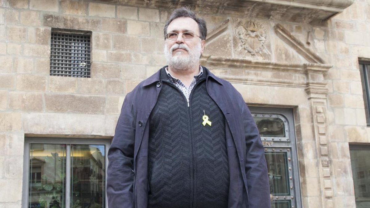 Salvador Bori, excoordinador de l’entitat a Tàrrega.