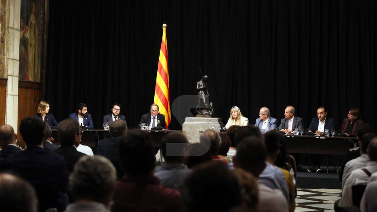 La firma del nou Acord Interprofessional de Catalunya.