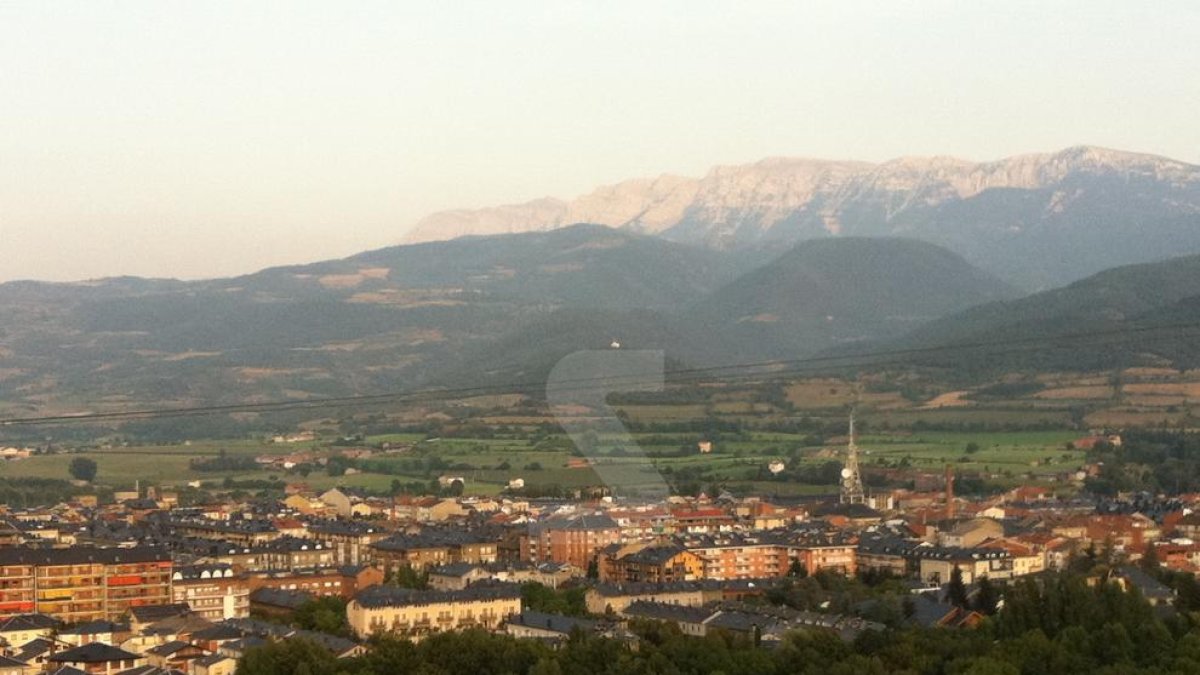 Una vista de la Seu d'Urgell