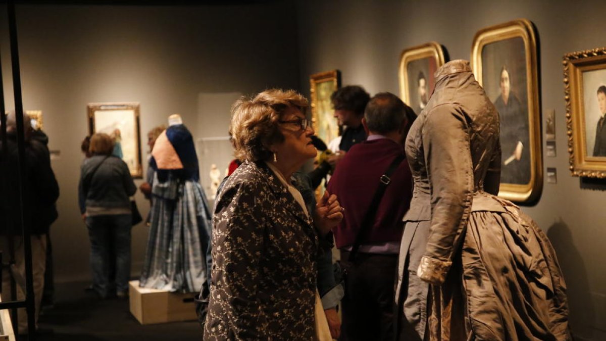 La mostra ‘Vestir la moda’, l’any passat al Museu de Lleida.