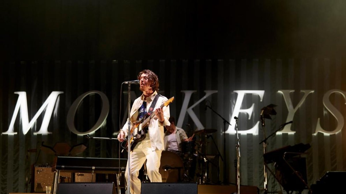 Arctic Monkeys, amb Alex Turner al capdavant, al Primavera Sound.