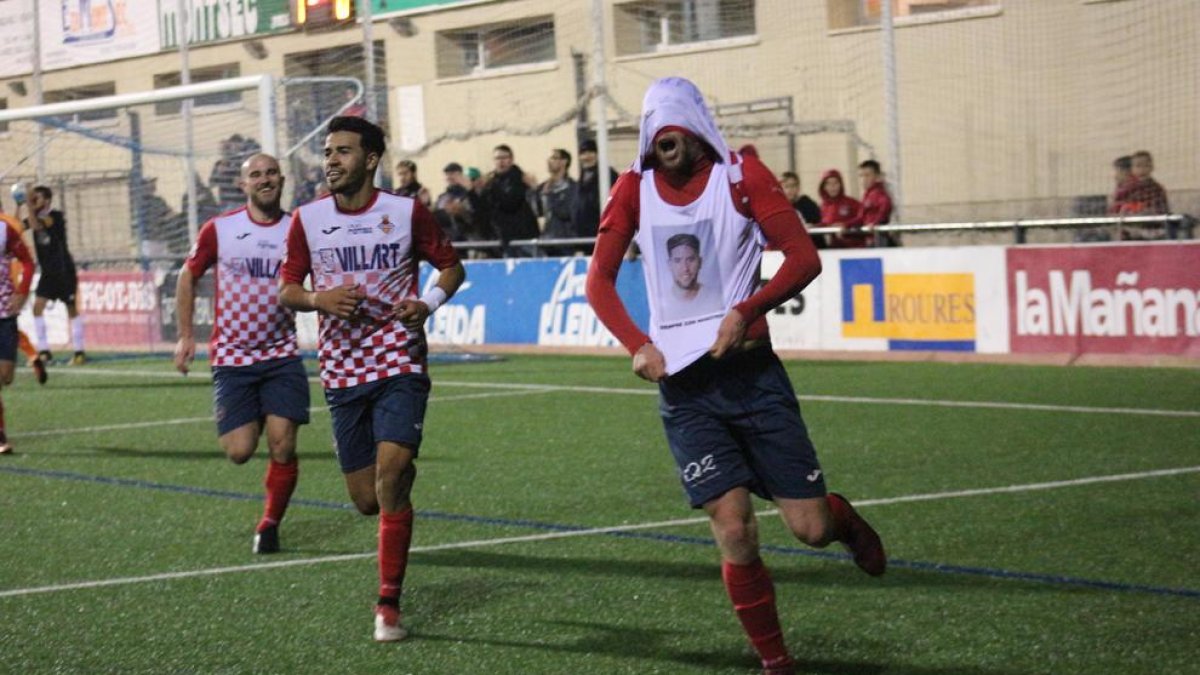 Víctor Darias, autor del segon gol, va dedicar el gol al seu a germà Yeray, mort el 2017.