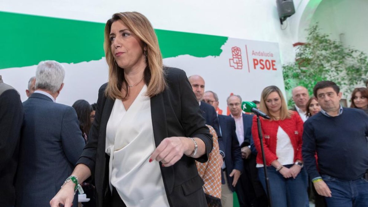 Susana Díaz contactarà amb els partits per formar govern.