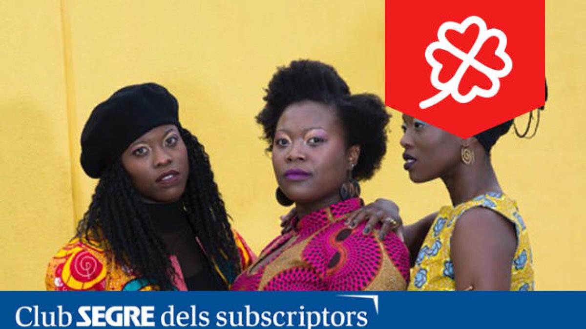 El grup The Sey Sisters, trio vocal català d'origen Ghanès.