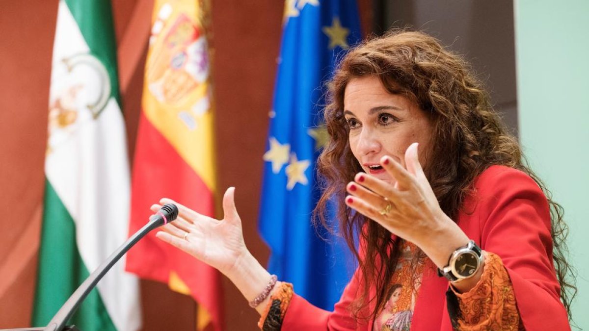 La consellera andalusa María Jesús Montero, ministra d'Hisenda