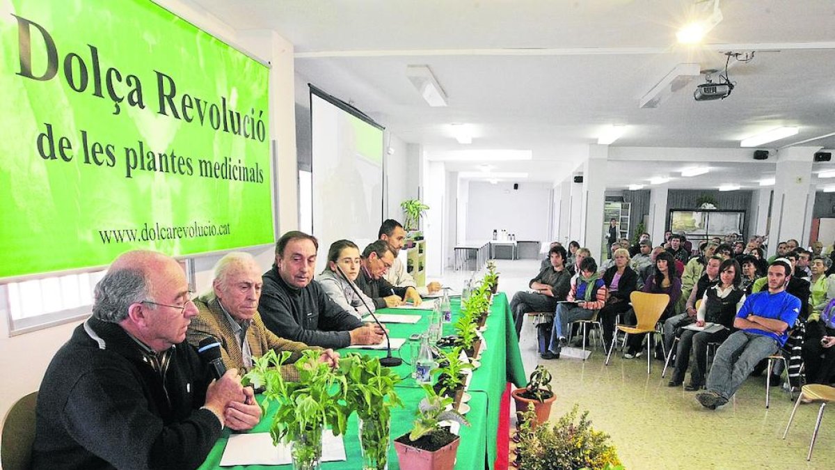 Uno de los actos de la asociación leridana Dolça Revolució. 