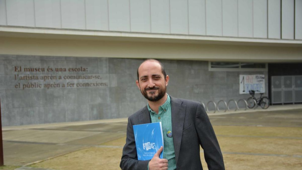 El profesor de la UdL, Jorge Moya, coautor del estudio. 