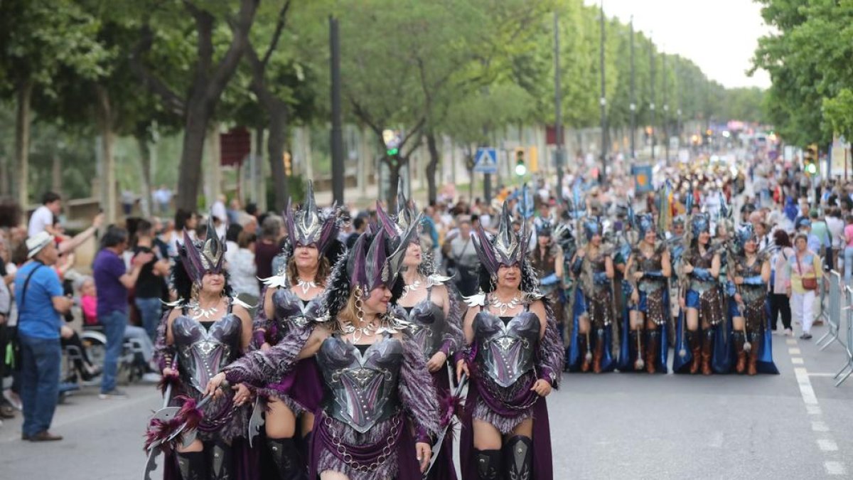 Imagen de archivo de la Festa de Moros i Cristians de Lleida.