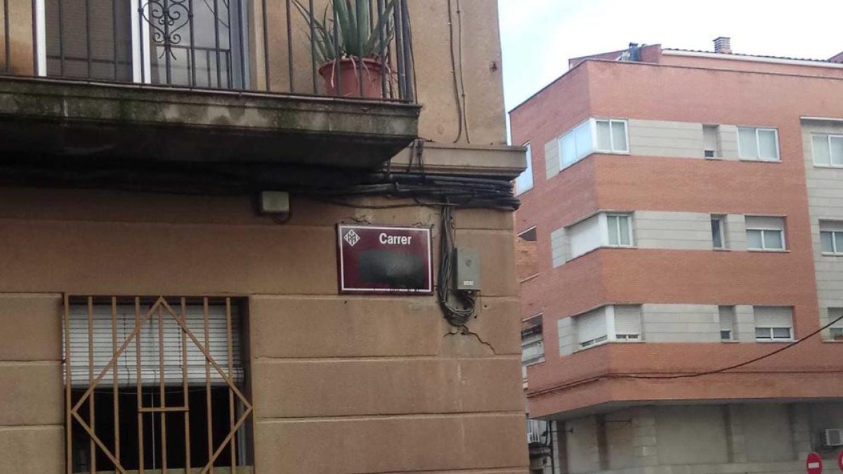 Esborren noms 'franquistes' de carrers de Lleida