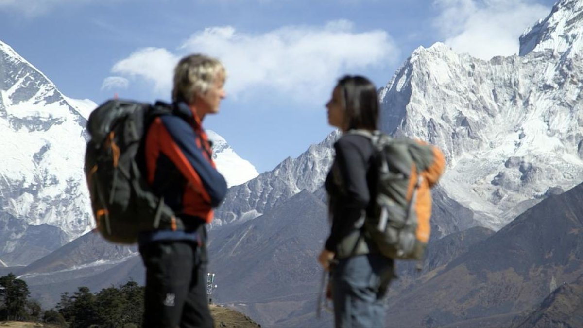 India Martínez y Calleja, al Everest