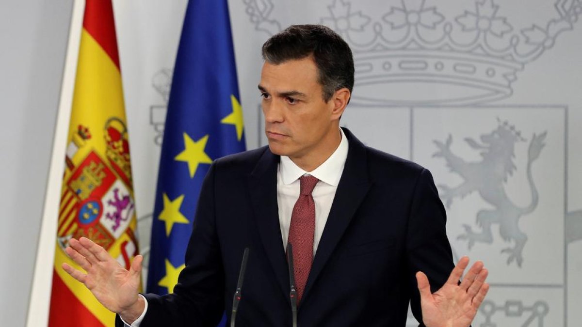 El president del Govern, Pedro Sánchez.