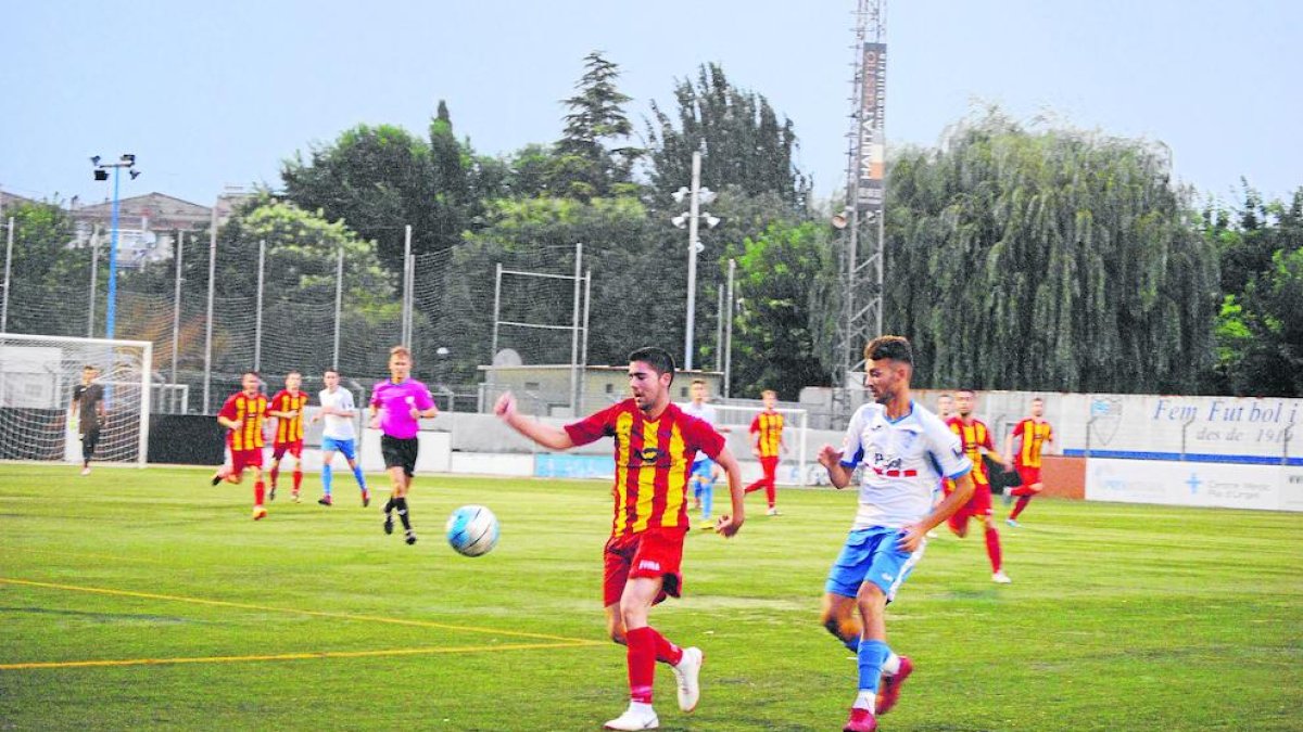 El Mollerussa logró una victoria plácida en un nuevo amistoso de pretemporada.