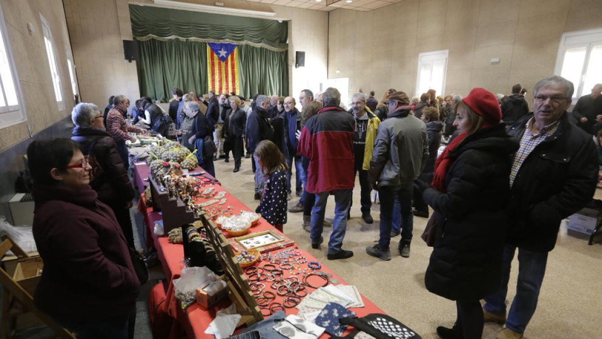 Un espacio dedicado a la venta de artículos artesanales en Els Torms.