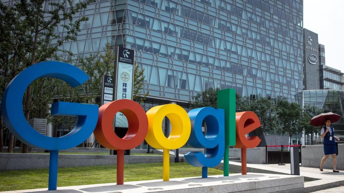 El logotip de Google.