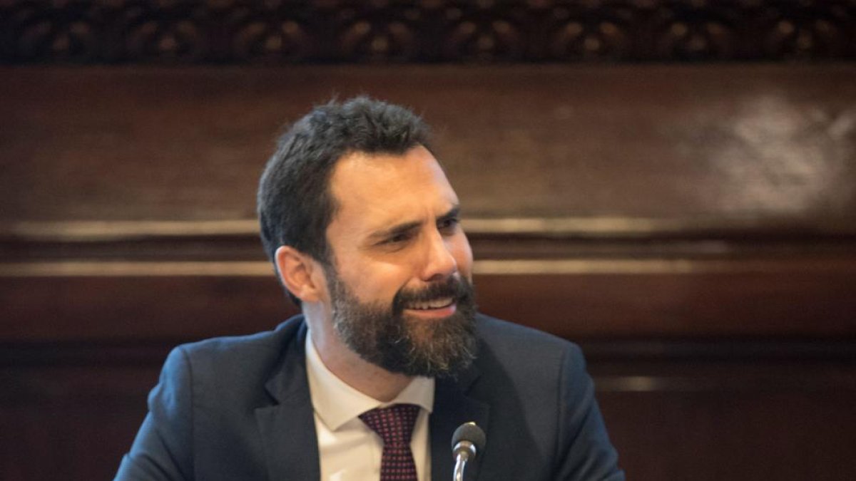 El presidente del Parlament, Roger Torrent.