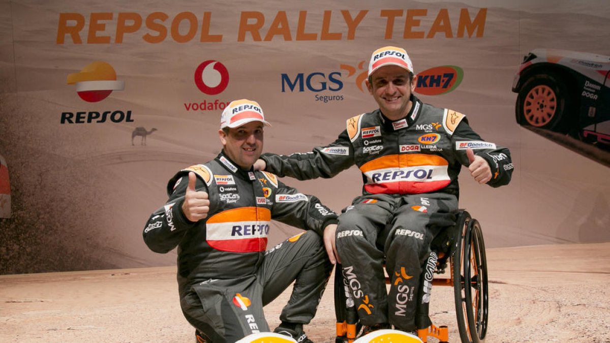 Esteve pilotará un Sodicar BV6 T 1.2 en el Rally Dakar.