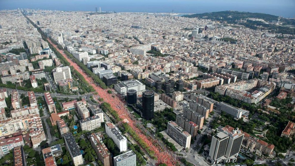 Societat Civil Catalana xifra en 200.000 els manifestants independentistes