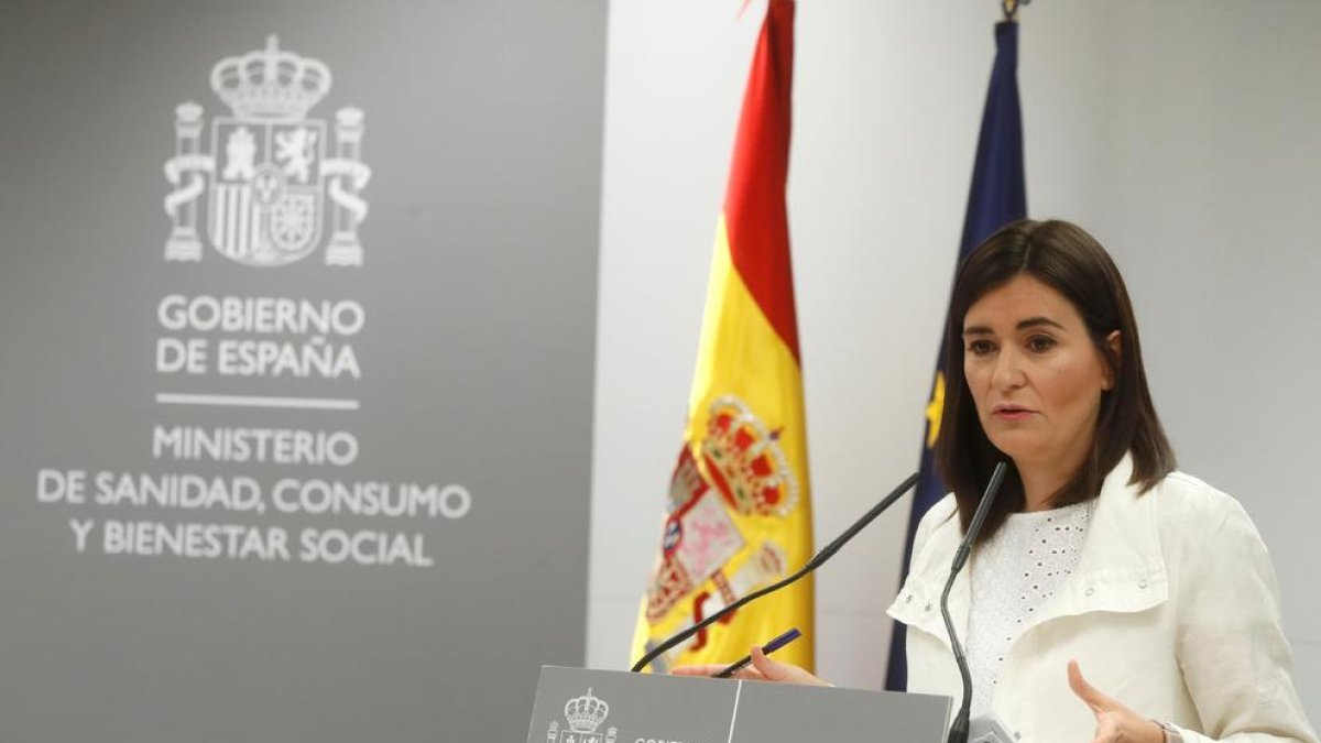 La ministra, Carmen Montón
