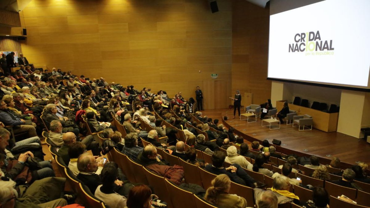 L’auditori del campus de Cappont de la UdL va acollir l’acte, al qual van assistir més de 200 persones.