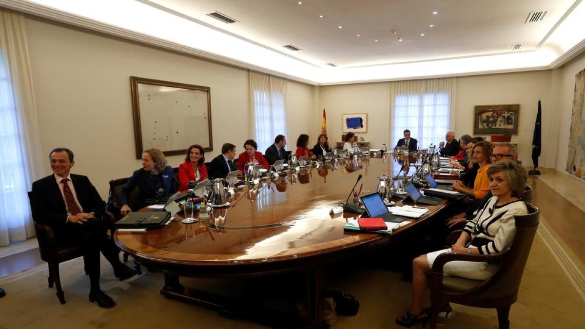 Una reunió del Consell de Ministres.