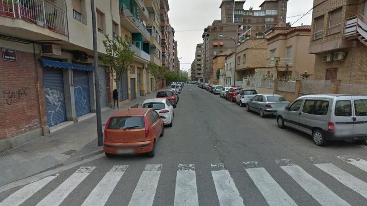El carrer Nadal Meroles de Lleida.
