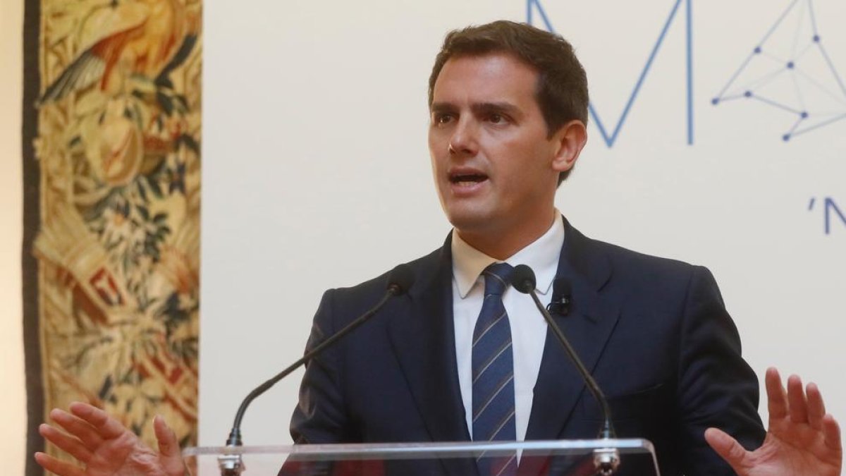 El president de Ciutadans, Albert Rivera