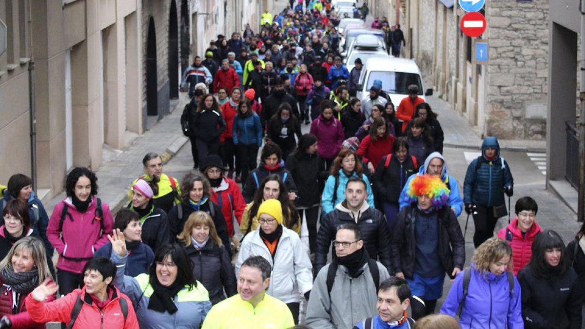 Tàrrega celebra la 4a Marxa de la Boira amb èxit de participació