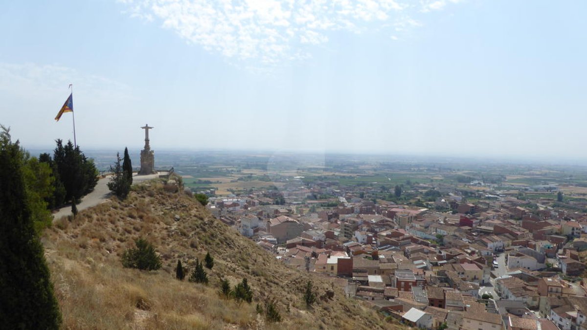 Vista panoràmica d'Alguaire