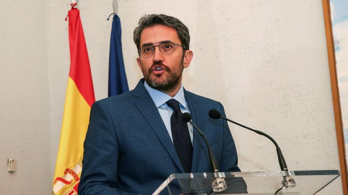 El ministre de Cultura i Esport, Máxim Huerta.