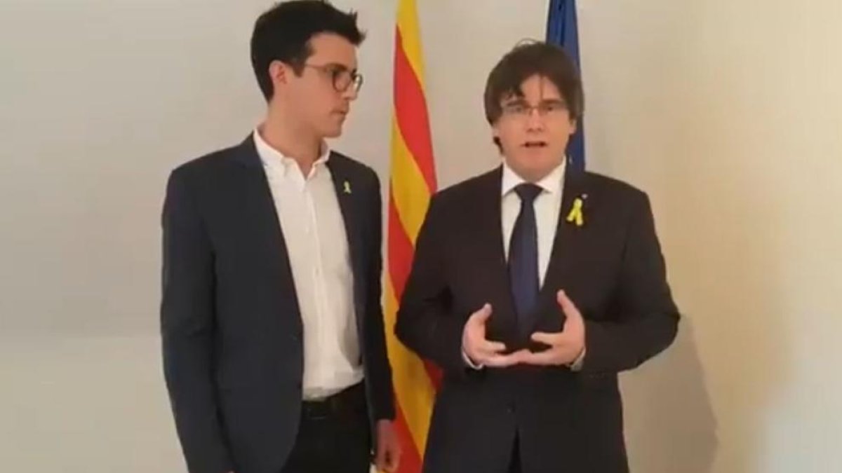 Postius i Puigdemont s'han reunit a Bèlgica.