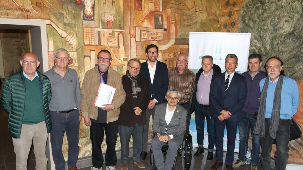 Els actes de l’homenatge es van presentar ahir a la Diputació.