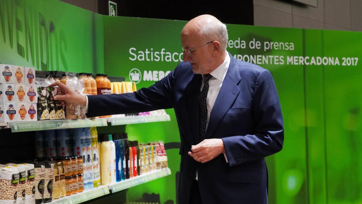 Mercadona factura 22.915 millones en el 2017, un 6% más