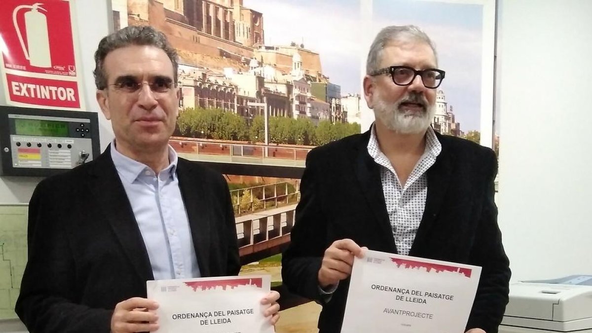 La Paeria regula el paisatge urbà i natural de Lleida