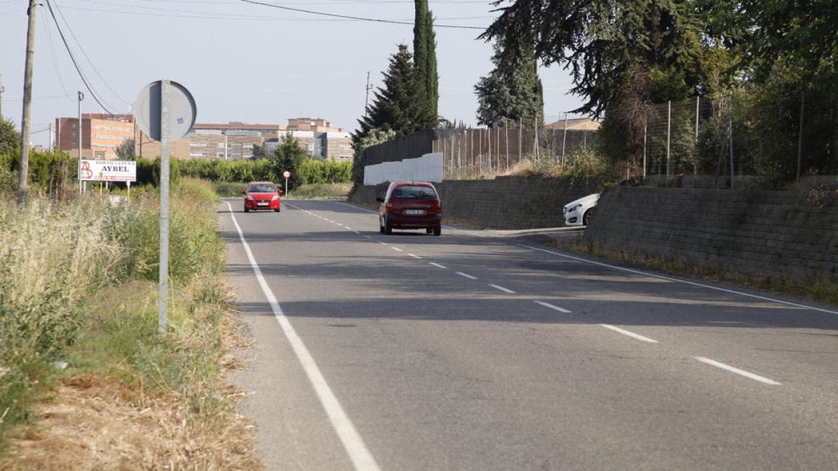 Imagen del Camí de Montcada, que llega hasta el acceso a la A-14.