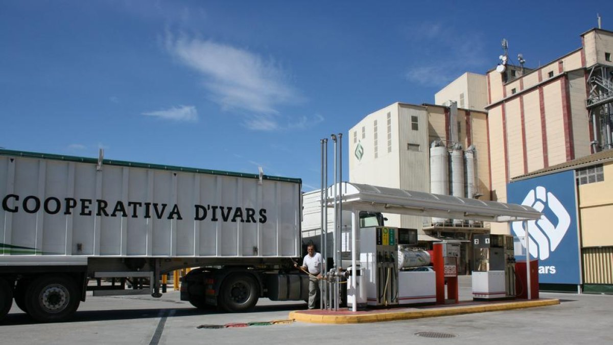 Imagen de archivo de las instalaciones de la cooperativa de Ivars’dUrgell.