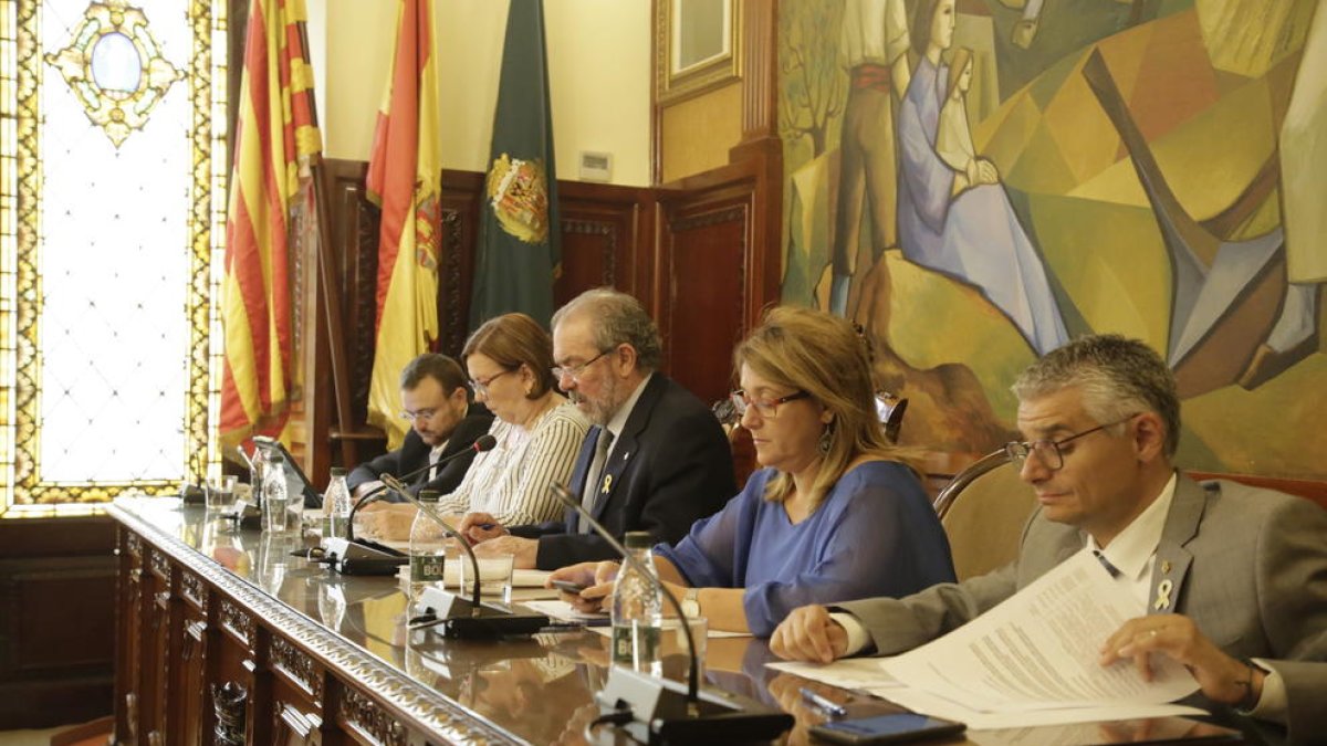 Imagen del último pleno de la Diputación, el 21 de septiembre.