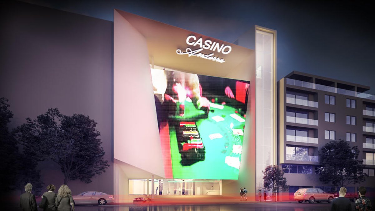 Recreació virtual del projecte guanyador al concurs del casino.