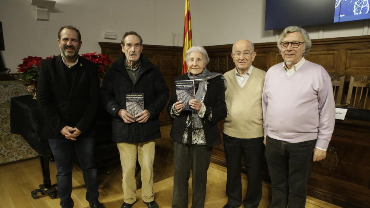 El IEI acogió la presentación de la novela de Josep Maria Prim. 
