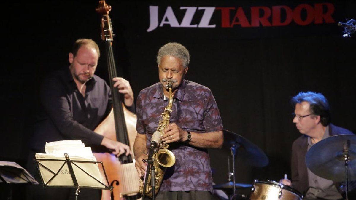 El saxofonista Charles McPherson va actuar ahir al Jazz Tardor de Lleida al capdavant d’un quartet.
